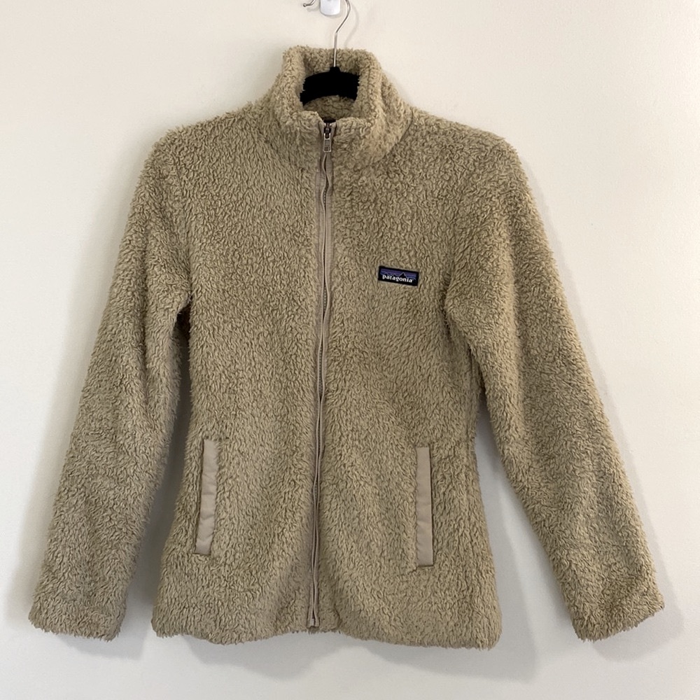 Patagonia Los Gatos Women Fleece Polyester Taffeta Zip Up